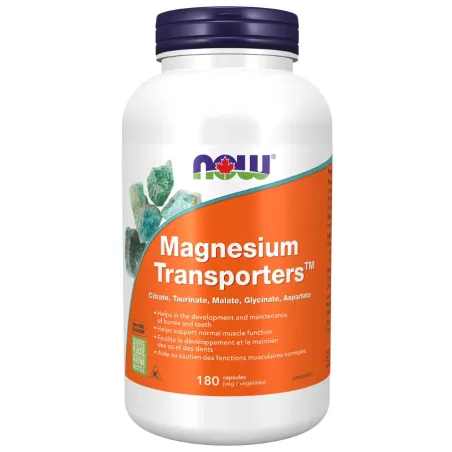 NOW Foods Magnesium Transporters™ Veg Capsules
