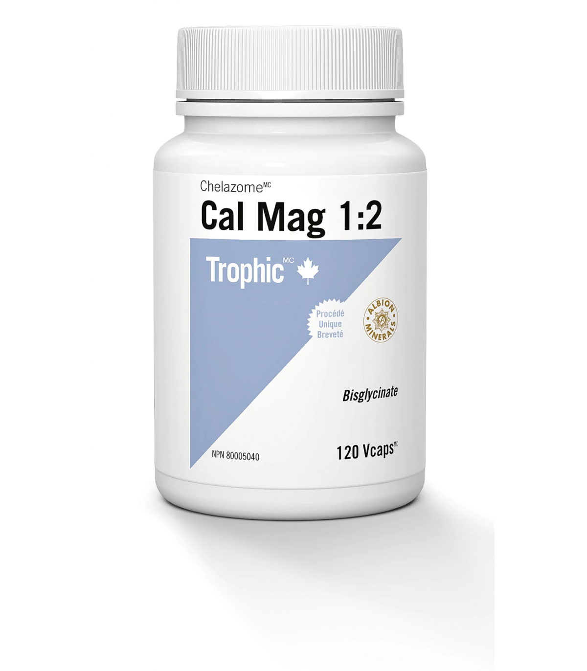 Trophic Vitamins 트로픽 비타민즈 Cal Mag 1:2 Chelazome 120 식물성 캡슐 | 매일 업데이트되는 특가 상품 | VITASHOP