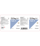 Trophic Vitamins Cal Mag 2:1 Chelazome 120 capsules | Prix imbattables, offres quotidiennes | VITASHOP