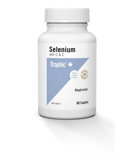 Trophic Vitamins Selenium With C & E 60 Caplets | Unbeatable Prices, Daily Deals | VITASHOP