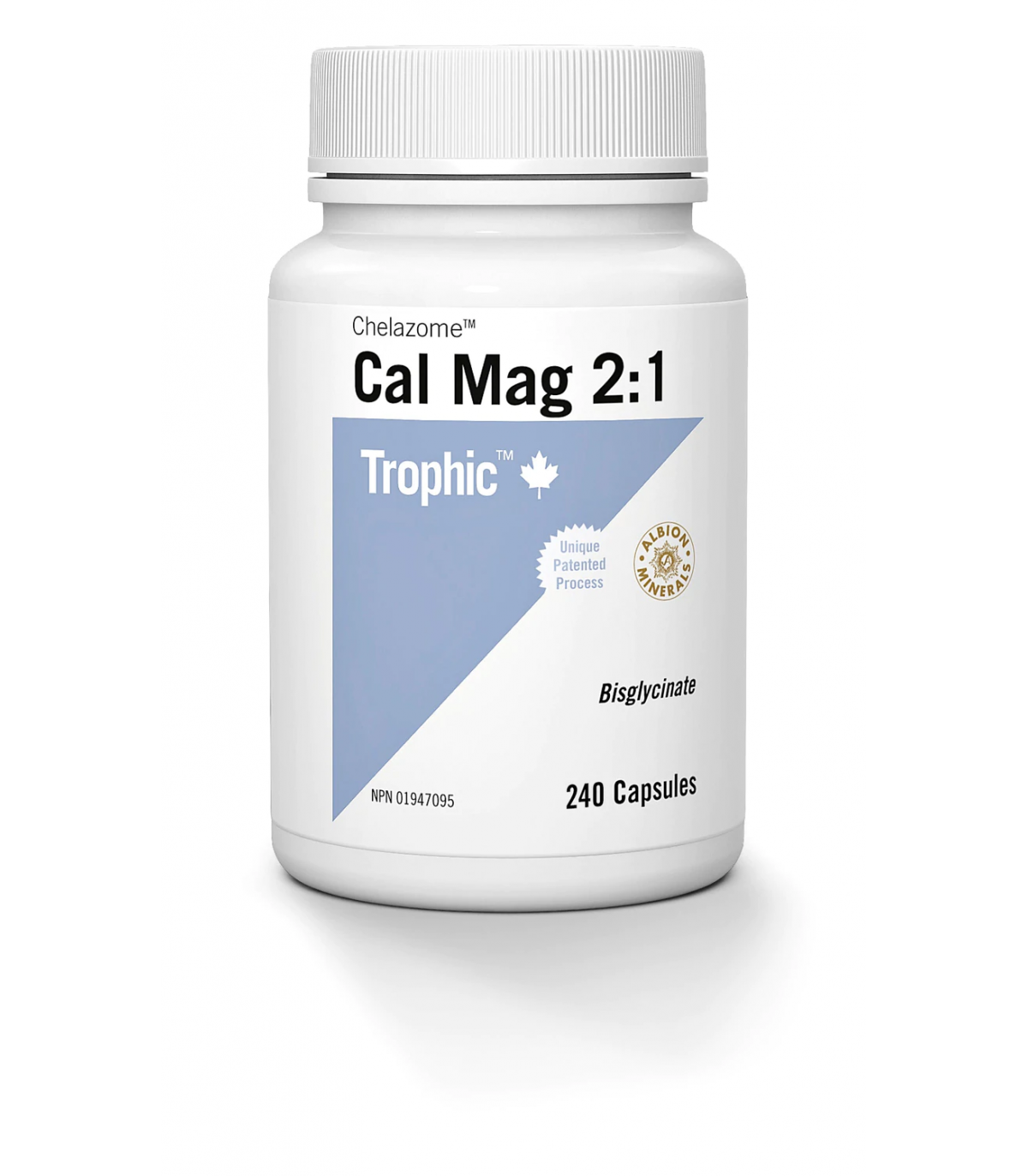 Cal Mag 2:1 Chelazome 240 Capsules | Safest & Easiest Shopping Vitamins Online | VITASHOP