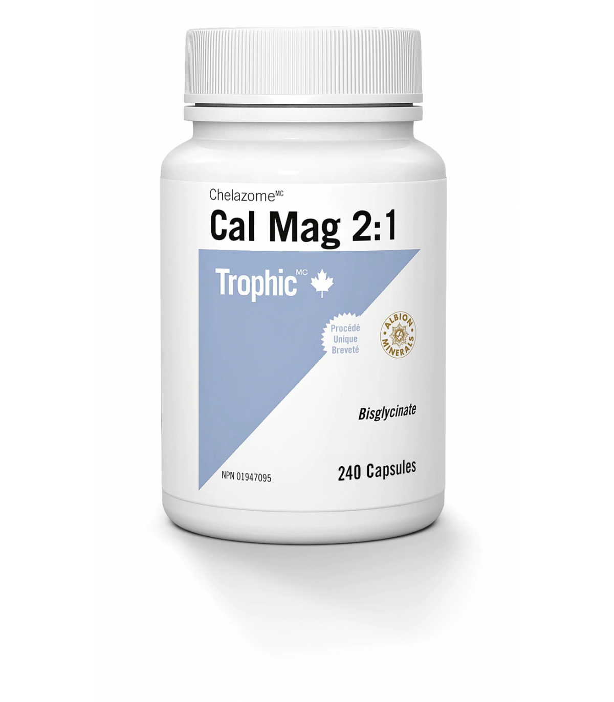 Cal Mag 2:1 Chelazome 240 Capsules | Safest & Easiest Shopping Vitamins Online | VITASHOP