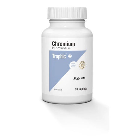 Trophic Vitamins Chromium + Vanadium 90 Caplets | Unbeatable Prices, Daily Deals | VITASHOP