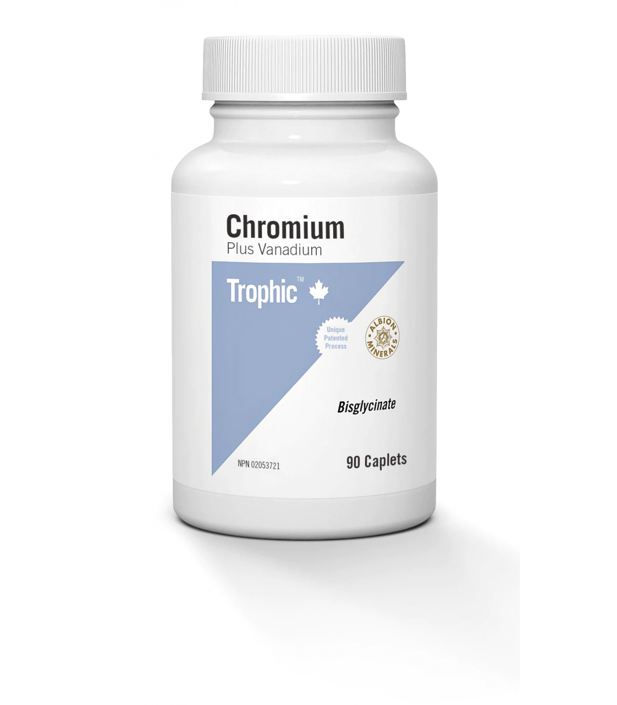 Trophic Vitamins Chromium + Vanadium 90 Caplets | Unbeatable Prices, Daily Deals | VITASHOP