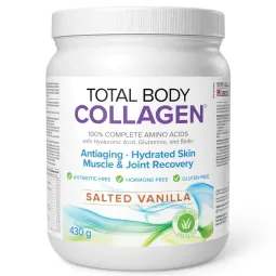 Natural Factors Total Body Collagen, Salted Vanilla 430 g | Unbeatable Prices, Daily Deals | VITASHOP