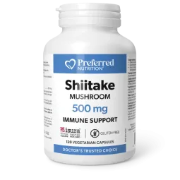 Preferred Nutrition 香菇 500 毫克 120 颗植物胶囊