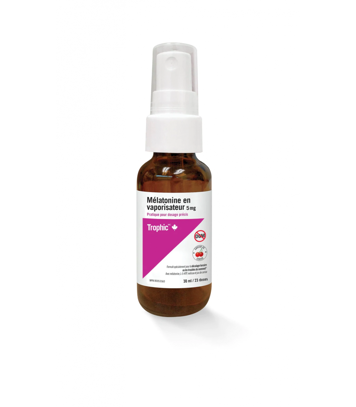 Melatonin Spray 5 mg,  Cherry 30 ml | Safest & Easiest Shopping Vitamins Online | VITASHOP