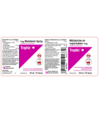 Melatonin Spray 5 mg,  Cherry 30 ml | Safest & Easiest Shopping Vitamins Online | VITASHOP