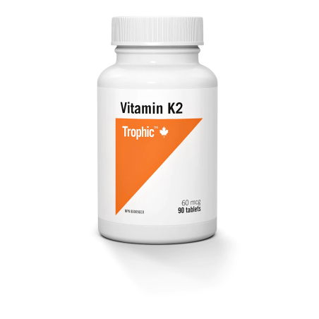 Vitamin K2 MK4 60 mcg 90 Tablets | Safest & Easiest Shopping Vitamins Online | VITASHOP