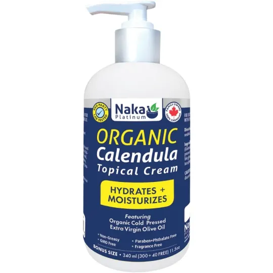 나카 플래티넘 유기농 카렌듈라 국소크림 340 mL