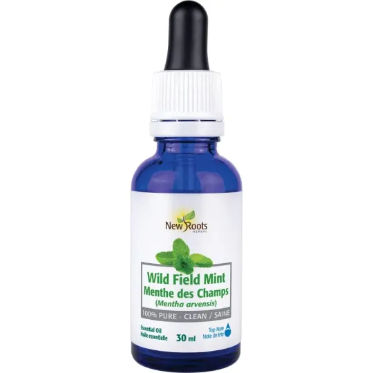 New Roots Wild Field Mint Pure Essential Oil 30 mL | Unbeatable Prices, Daily Deals | VITASHOP