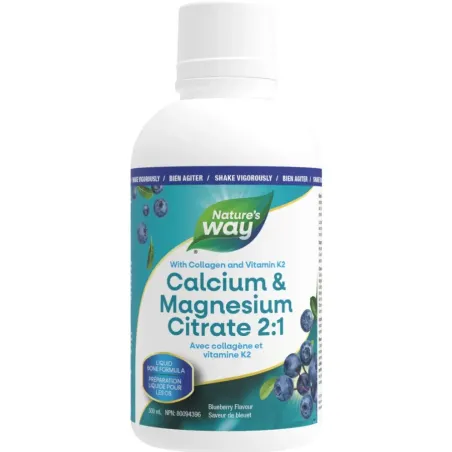 Nature's Way Cal Mag wK2 Liquid Blueberry 500 ml | Unbeatable Prices, Daily Deals | VITASHOP