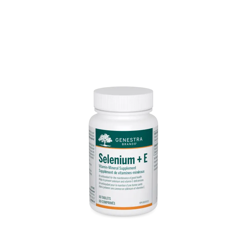 Selenium + E 60 Tablets | Safest & Easiest Shopping Vitamins Online | VITASHOP