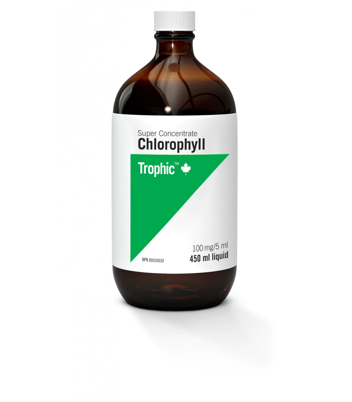 Trophic Vitamins Chlorophyll 100 mg Liquid 450 ml | Unbeatable Prices, Daily Deals | VITASHOP