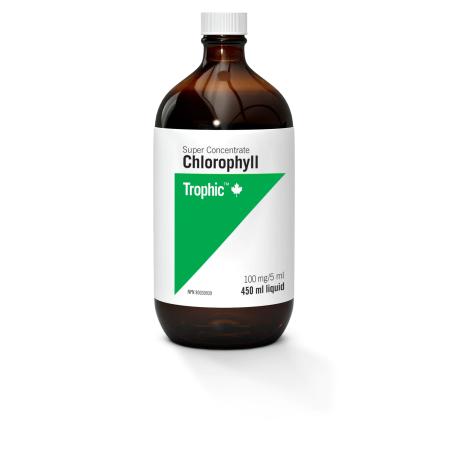 Trophic Vitamins Chlorophyll 100 mg Liquid 450 ml | Unbeatable Prices, Daily Deals | VITASHOP