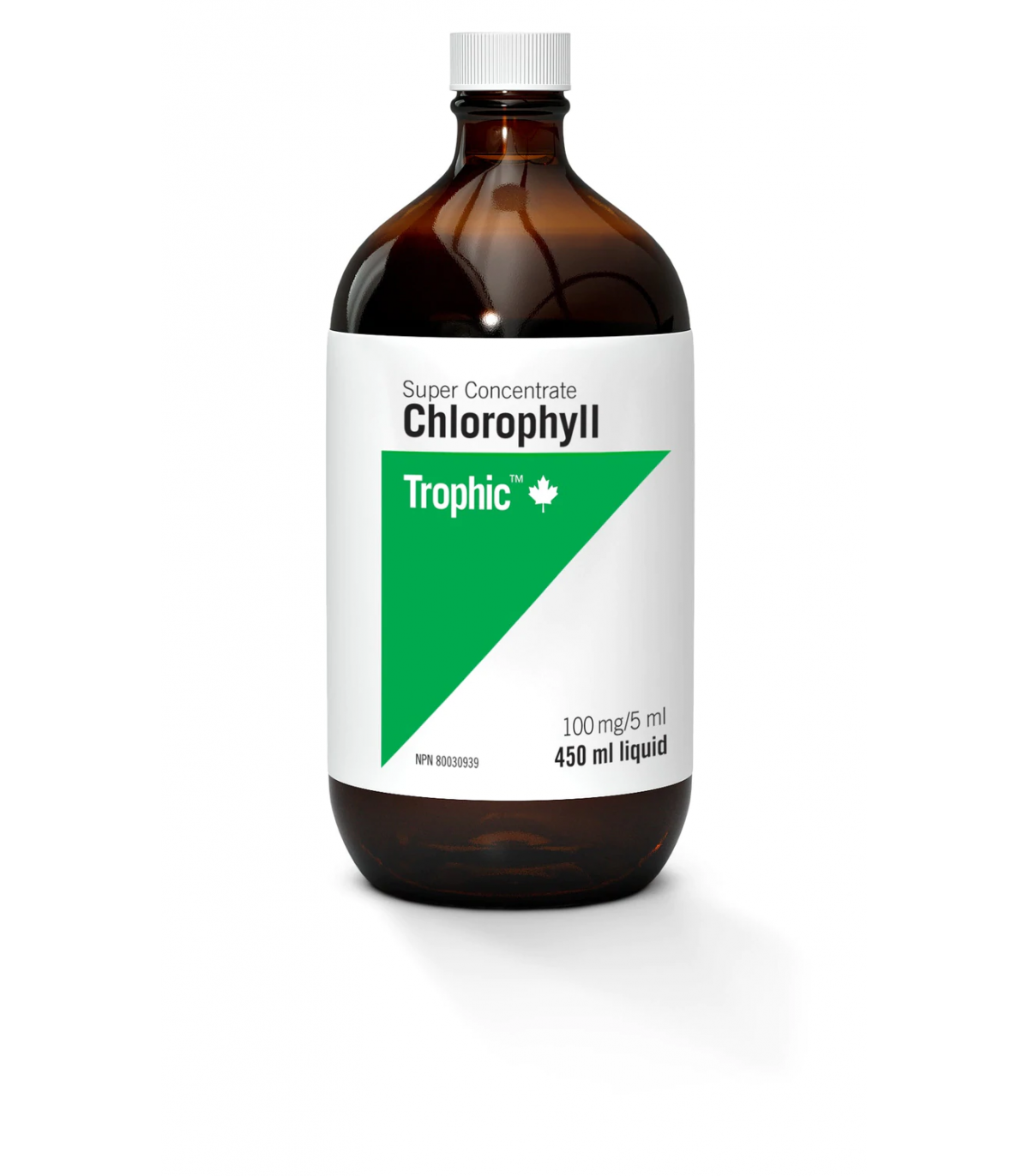 Trophic Vitamins Chlorophyll 100 mg Liquid 450 ml | Unbeatable Prices, Daily Deals | VITASHOP