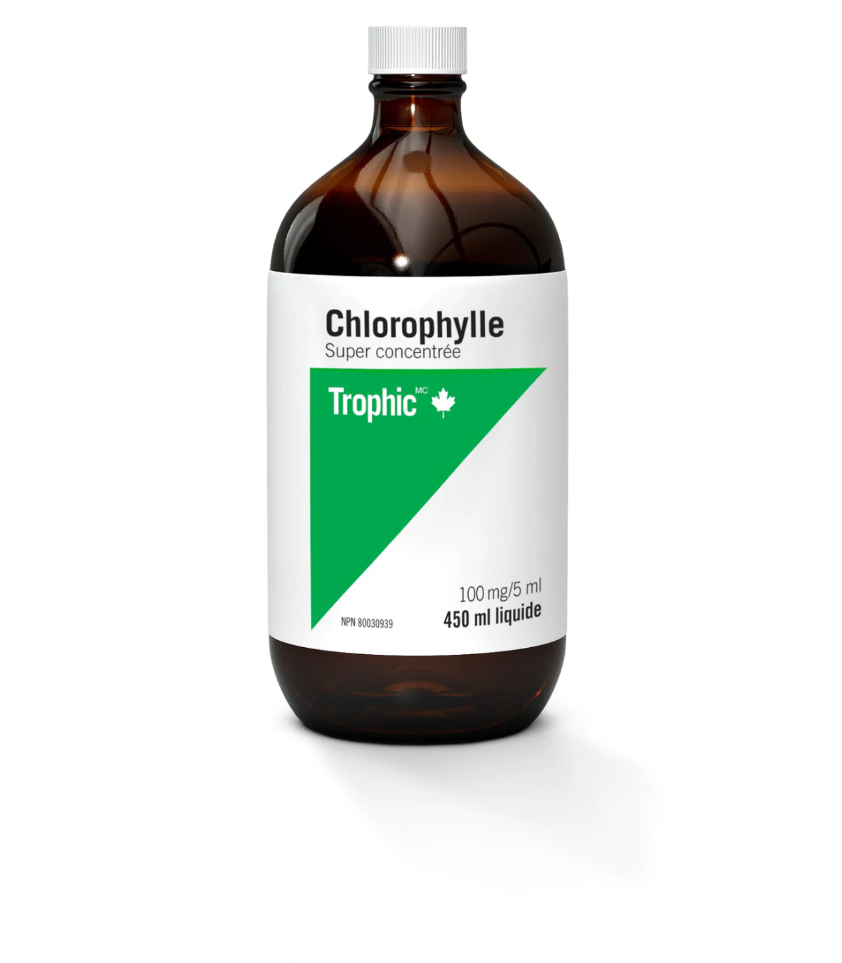 Trophic Vitamins Chlorophyll 100 mg Liquid 450 ml | Unbeatable Prices, Daily Deals | VITASHOP