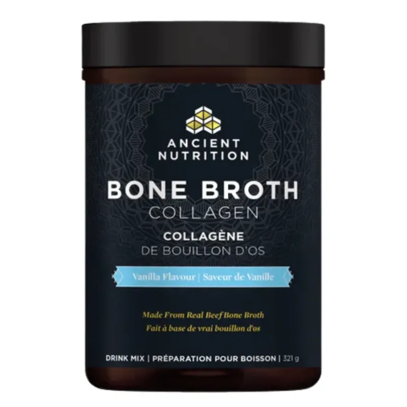 Ancient Nutrition Bone Broth Collagen Protein Vanilla 321 g
