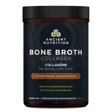 Ancient Nutrition Bone Broth Collagen Protein Chocolate 357 g