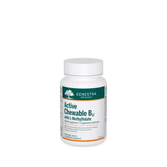 Genestra Active Chewable B12 with L-Methylfolate 60 Tablets | 每天不同折扣, 全网最低价格 | 种类齐全的保健品店铺 VITASHOP, 只有你想不到, 没有你买不到 !