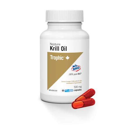 Trophic Vitamins 트로픽 비타민즈 크릴 오일 넵튠 500mg 60캡슐 | 매일 업데이트되는 특가 상품 | VITASHOP