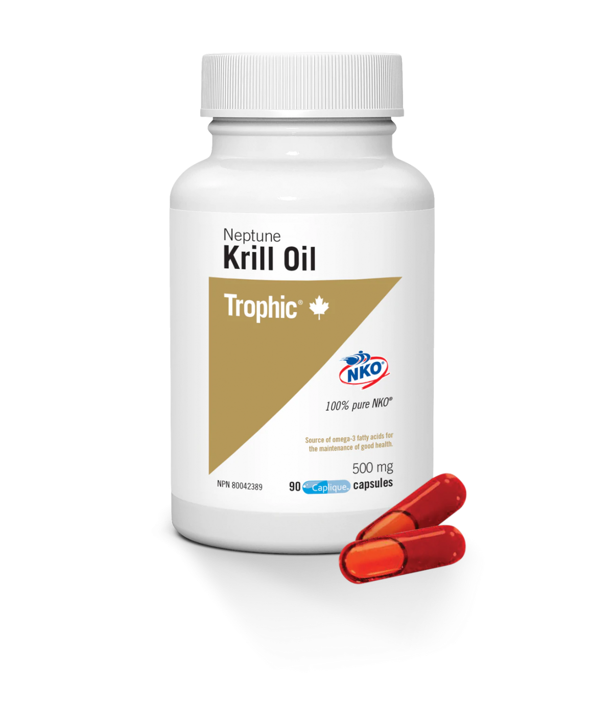 Trophic Vitamins 트로픽 비타민즈 크릴 오일 넵튠 500mg 90캡슐 | 매일 업데이트되는 특가 상품 | VITASHOP
