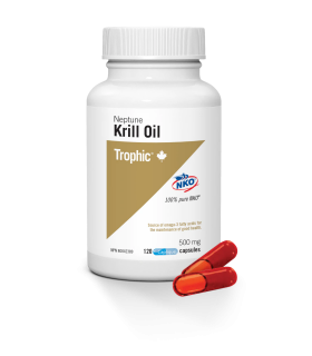 Trophic Vitamins Krill Oil Neptune 500 mg 120 Capsules | 每天不同折扣, 全网最低价格 | 种类齐全的保健品店铺 VITASHOP, 只有你想不到, 没有你买不到 !