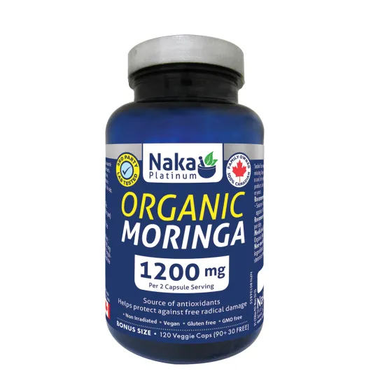 Platinum Organic Moringa - 120 vcaps