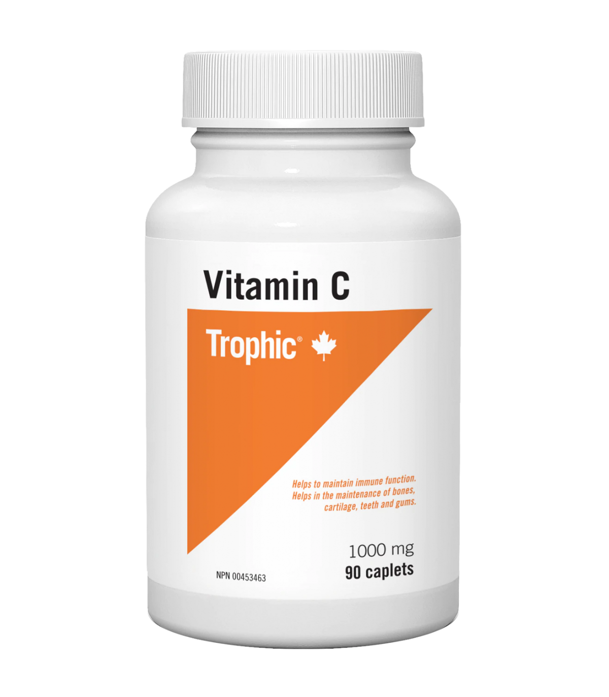 Trophic Vitamins Vitamin C 1000 mg 90 Caplets | 每天不同折扣, 全网最低价格 | 种类齐全的保健品店铺 VITASHOP, 只有你想不到, 没有你买不到 !
