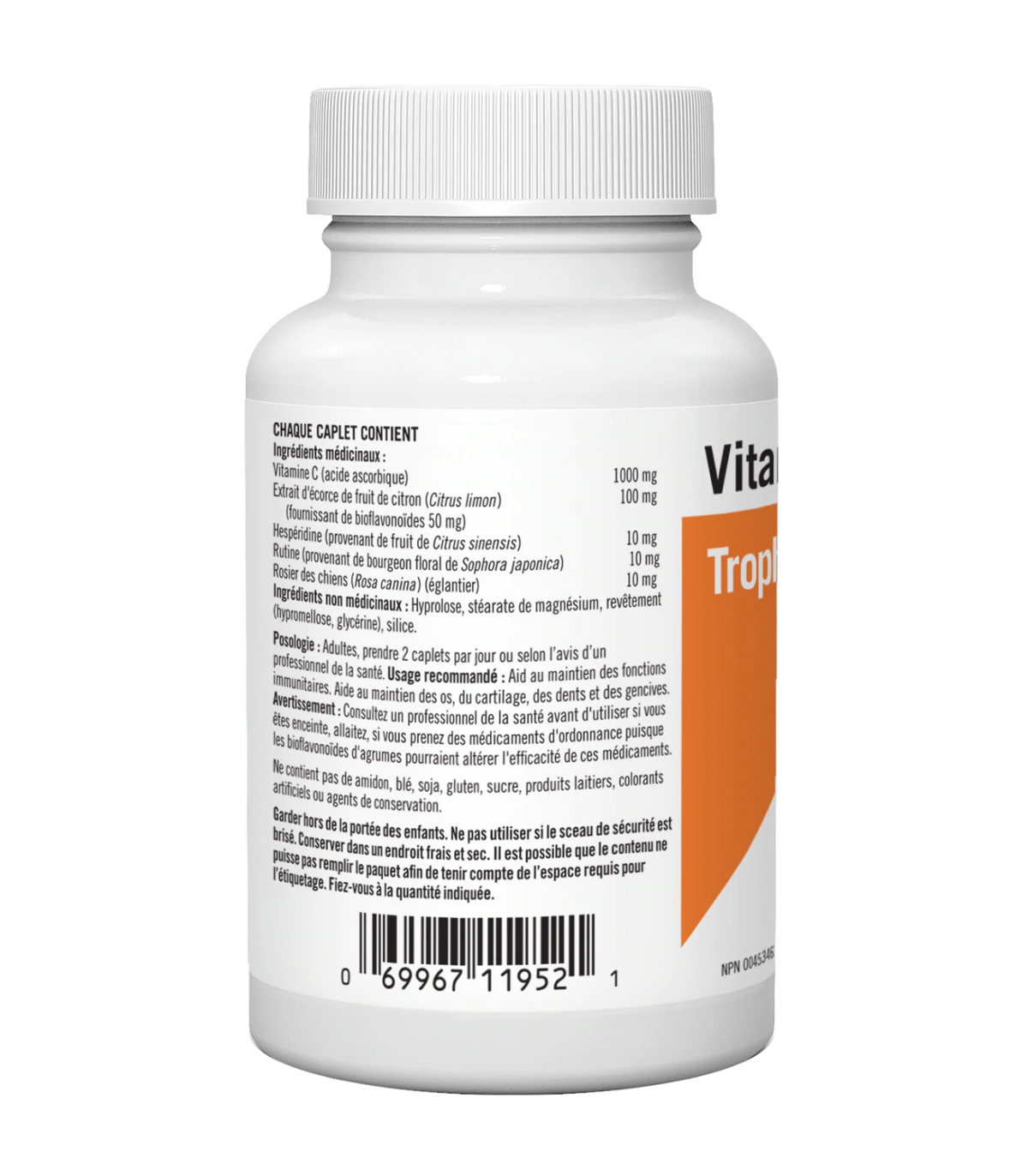 Trophic Vitamins Vitamin C 1000 mg 90 Caplets | 每天不同折扣, 全网最低价格 | 种类齐全的保健品店铺 VITASHOP, 只有你想不到, 没有你买不到 !