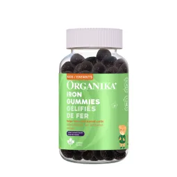 KIDS IRON GUMMIES 90 GUM par Organika| BEST DEALS | VitaShop