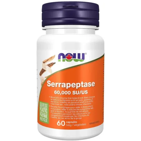 Serrapeptase 60 Veg. Caps | Unbeatable Prices, Daily Deals | VITASHOP