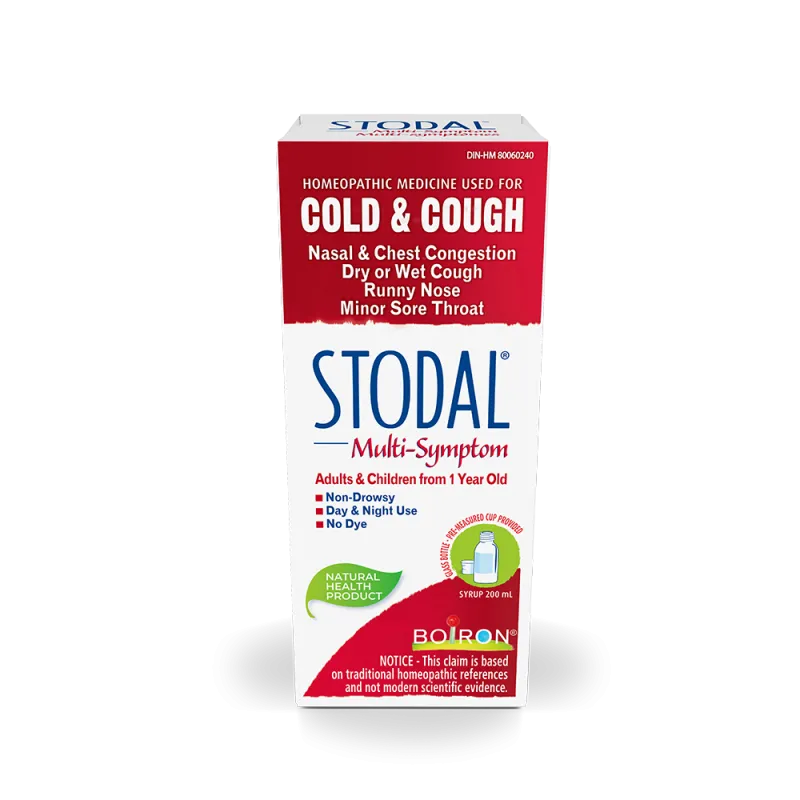 Boiron Stodal 感冒咳嗽糖浆 200 ml | 无与伦比的价格，每日特价 | VITASHOP