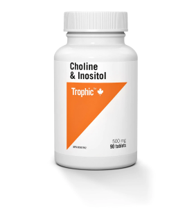 Trophic Vitamins Choline & Inositol 500 mg 90 Tablets | Unbeatable Prices, Daily Deals | VITASHOP