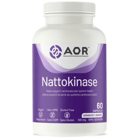 AOR Nattokinase, 60 capsules | Prix imbattables, offres quotidiennes | VITASHOP