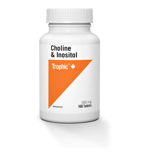 Trophic Vitamins Choline & Inositol 500 mg 180 Tablets | Unbeatable Prices, Daily Deals | VITASHOP