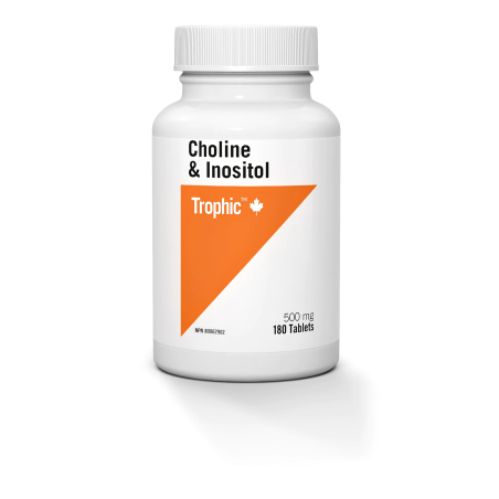 Trophic Vitamins 트로픽 비타민즈 콜린 & 이노시톨 500mg 180정 | 매일 업데이트되는 특가 상품 | VITASHOP