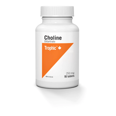 Trophic Vitamins Choline Bitartrate 250 mg 90 Tablets | Unbeatable Prices, Daily Deals | VITASHOP