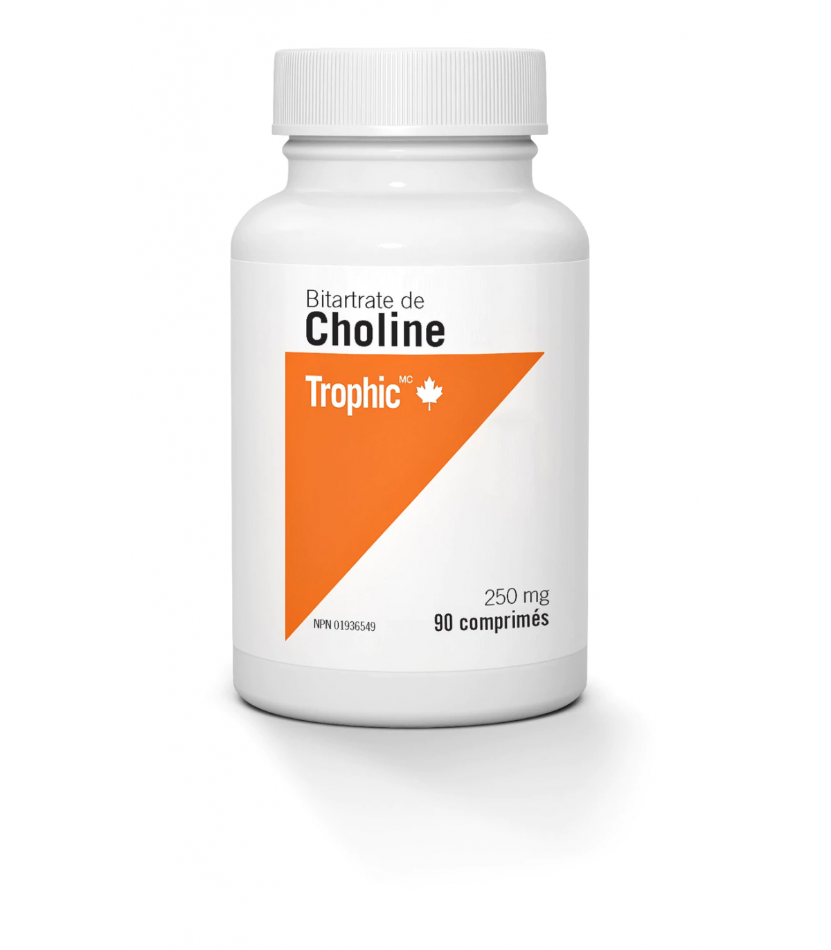 Trophic Vitamins Choline Bitartrate 250 mg 90 Tablets | Unbeatable Prices, Daily Deals | VITASHOP