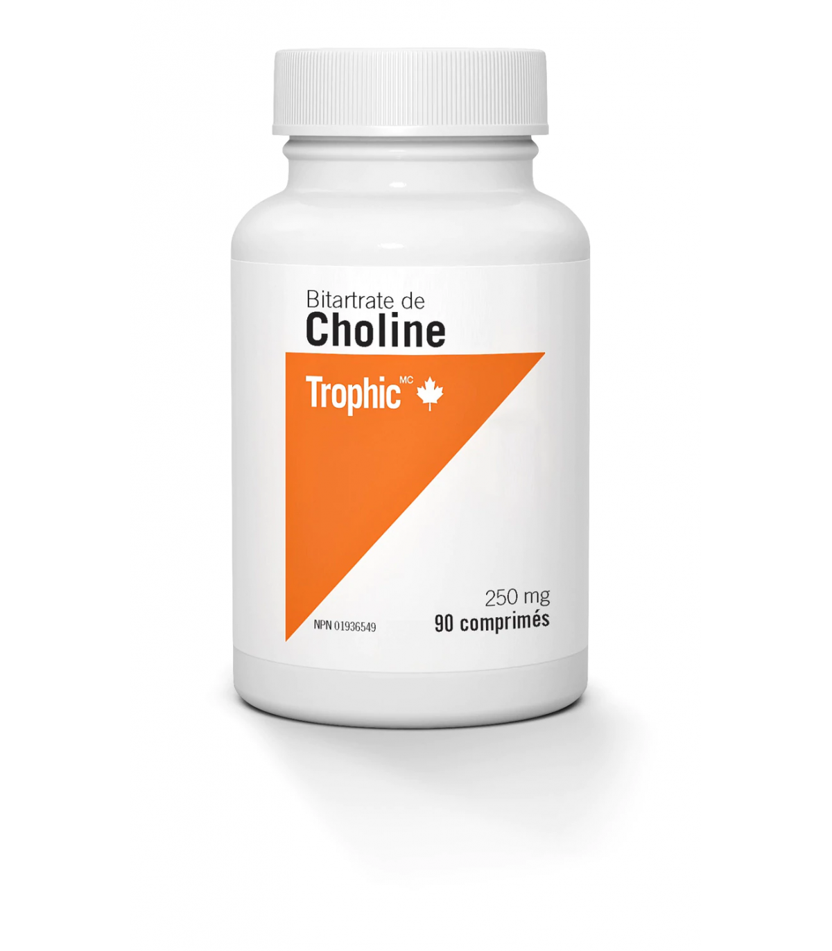 Trophic Vitamins Choline Bitartrate 250 mg 90 Tablets | Unbeatable Prices, Daily Deals | VITASHOP