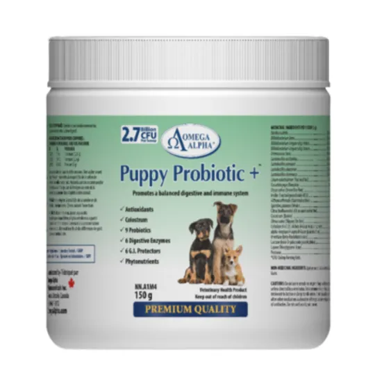 Puppy Probiotics+ 150g by Omega Alpha | BEST DEALS | VitaShop