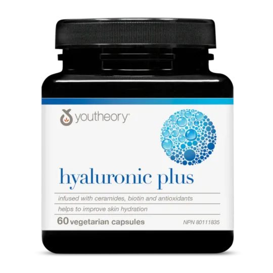 Youtheory Hyaluronic Plus 60 Veg. Capsules | Unbeatable Prices, Daily Deals | VITASHOP