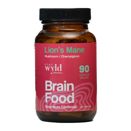 Stay Wyld Organics Stay Wyld Organics Lion's Mane Mushroom 60 Veggie Caps | Unbeatable Prices, Daily Deals | VITASHOP