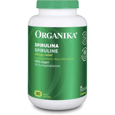 Organika Spirulina 180 Tablets | Unbeatable Prices, Daily Deals | VITASHOP