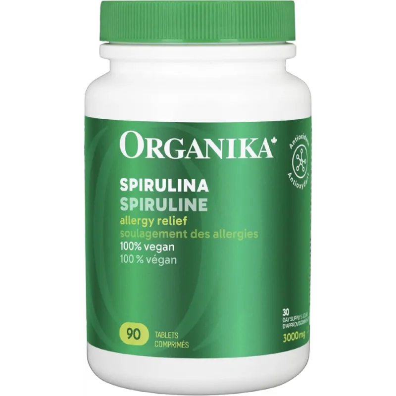 Organika Spirulina 90 Tablets | 每天不同折扣, 全网最低价格 | 种类齐全的保健品店铺 VITASHOP, 只有你想不到, 没有你买不到 !