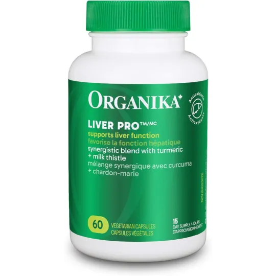 Organika Liver Pro 60 Vegi Capsules | Prix imbattables, Bonnes Affaires du jour | VITASHOP