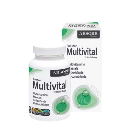 Multivital For Men 60 Vegetable Caps | BEST DEALS | VitaShop