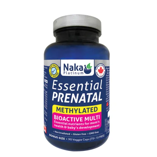 Essential Prenatal Methylated 90 Veg Caps | Meilleures Affaires | VitaShop