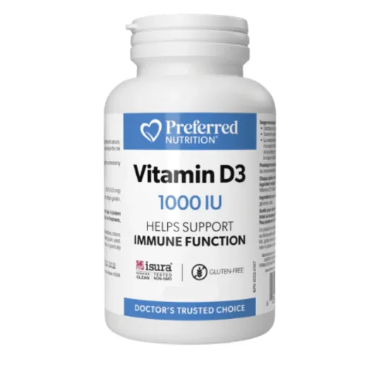 Vitamine D3 1000 IU 100 Softgels | Meilleures Affaires | VitaShop
