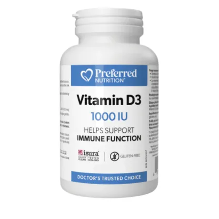 Vitamin D3 1000 IU 100 Softgels | BEST DEALS | VitaShop